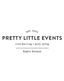 Logo for Pretty Little Events
