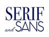 Logo for Serif and Sans