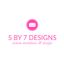 Logo for 5 by 7 designs