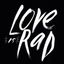 Logo for Love Is Rad Co.