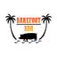 Logo for Barefoot BBQ Food Truck