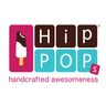Logo for HipPOPs Handcrafted Gelato Bars