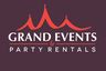 Logo for Grand Events & Party Rentals
