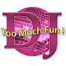 Logo for Too Much Fun! Dj Service
