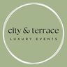 Logo for City and Terrace Events