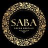 Logo for Saba Decor Rentals