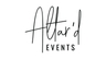 Logo for Altar'd Events