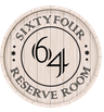 Logo for SixtyFour - Reserve Room
