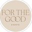Logo for For The Good Wedding Planning & Event Design