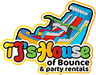 Logo for TJ's House of Bounce