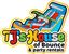 Logo for TJ's House of Bounce