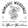 Logo for Nomadic Weddings