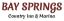 Logo for Bay Springs Country Inn & Marina