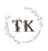 Logo for TK Floral Designs LLC