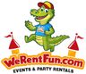 Logo for We Rent Fun
