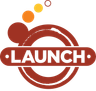 Logo for Launch Cafe + Cocktails