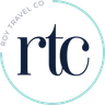 Logo for Roy Travel Co