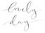 Logo for Lovely Day