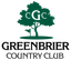 Logo for Greenbrier Country Club