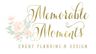 Logo for Memorable Moments Event Planning & Design