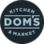 Logo for Dom's Kitchen & Market