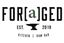 Logo for Foraged Kitchen and Raw Bar