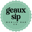 Logo for Geaux Sip Mobile Bar Co.