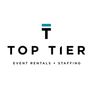 Logo for Top Tier Staffing and Event Rentals