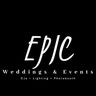 Logo for Epic Weddings and Events