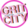 Logo for Grit City Weddings + Events