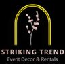 Logo for Striking Trend Event Decor & Rentals