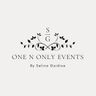 Logo for one n only events