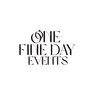 Logo for One Fine Day Events
