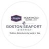 Logo for Hampton Inn & Homewood Suites by Hilton Boston Seaport