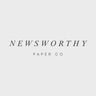 Logo for Newsworthy Paper Co