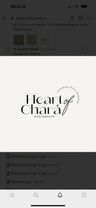 Logo for Heart of Chara Photobooth