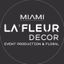 Logo for La'Fleur Decor Miami