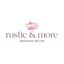 Logo for Rustic and More Wedding Decor