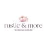 Logo for Rustic and More Wedding Decor