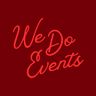 Logo for We Do Events