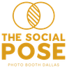 Logo for the social pose photo booth dallas
