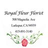 Logo for Florist of Larkspur - Royal Fleur