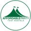 Logo for Affordable Party Tent Rentals