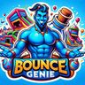 Logo for Bounce Genie - Tampa Bounce House Water Slide Party Rental Service