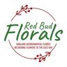Logo for Red Bud Florals