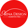 Logo for Xena Design + Marketing Firm