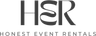 Logo for Honest Event Rentals