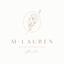 Logo for M. Lauren Photography