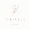 Logo for M. Lauren Photography