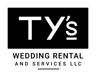 Logo for Ty's Wedding Rental and Services LLC